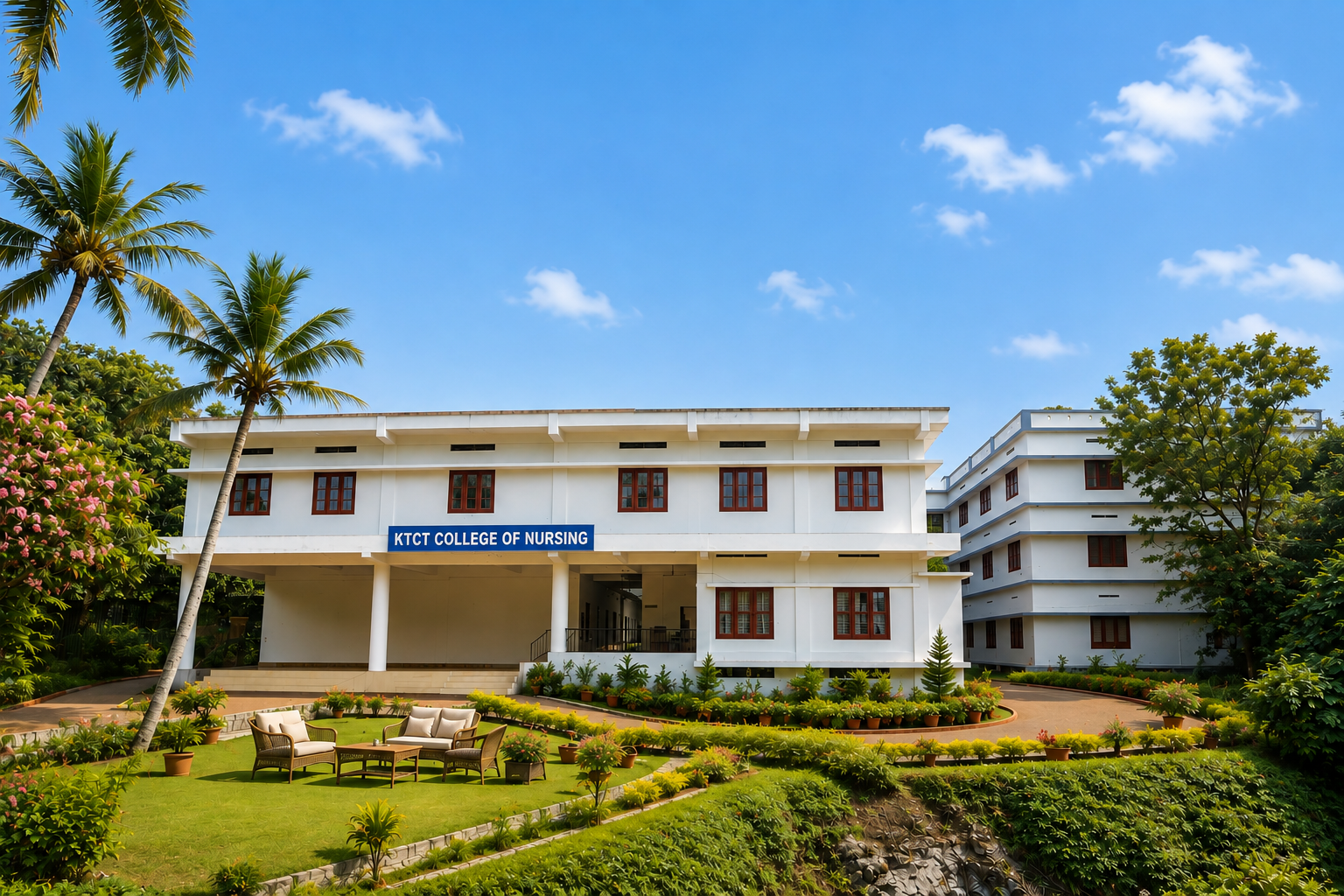 Nursing students at KTCT College